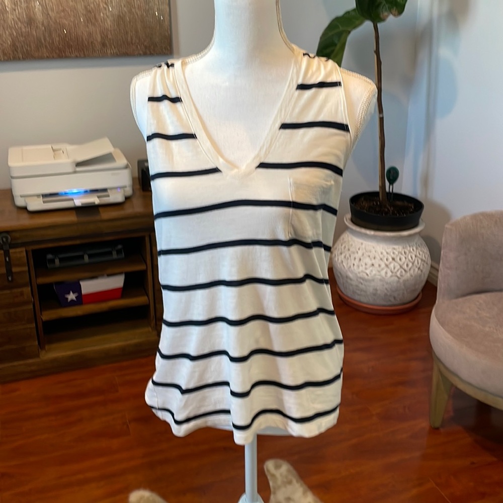Madewell Stripped Tank Top